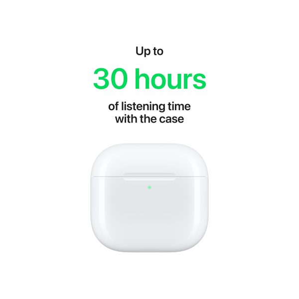 Apple AirPods 4 Active Noise Cancellation White Wireless-6