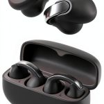 JVC Open Ear Headphones HANP1TB Black Wireless Audio-0