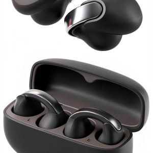 JVC Open Ear Headphones HANP1TB Black Wireless Audio-0