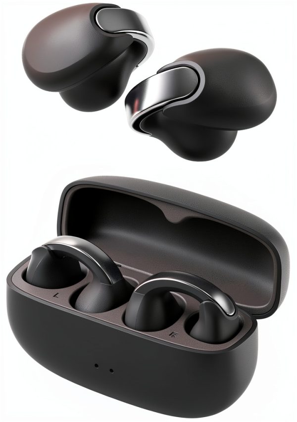 JVC Open Ear Headphones HANP1TB Black Wireless Audio-0