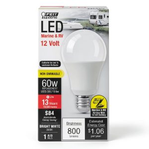 FEIT ELECTRIC A19 LED Bulb Bright White 60 Watt Equivalence-0
