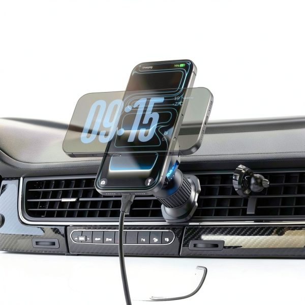 Pavo 25W Qi 2.2 Cooling Magnetic Wireless Car Charger-8