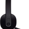 Logitech H540 Wired On Ear Headset Black Noise Canceling-3