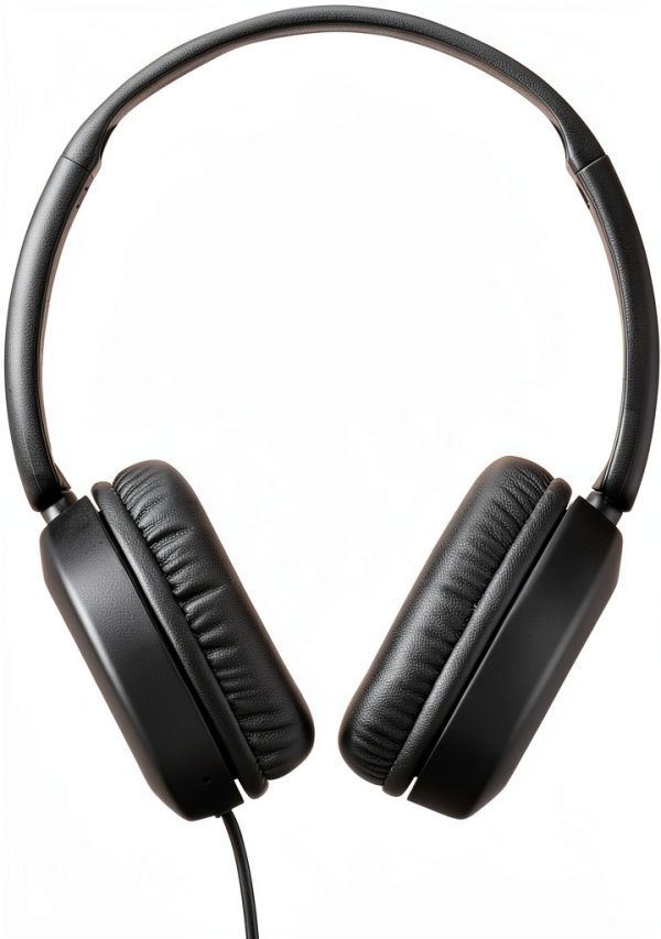 JVC On Ear Headphones Black Powerful Sound Audio-2