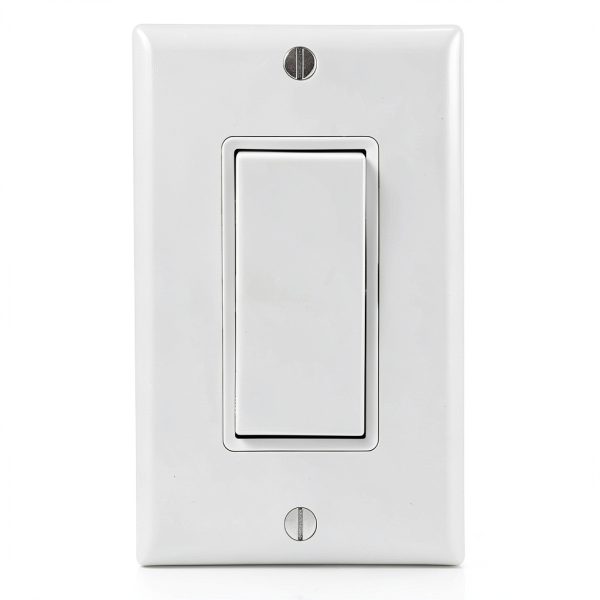 Leviton Antimicrobial Decora Rocker 3 Way Switch Quiet-3